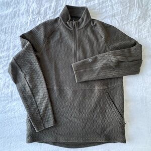 lululemon 1/2 zip - forest green 🌳